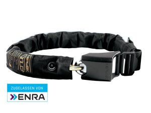 Hiplok Original v1.50, Wearable 8mm Chain Lock Unisex nos all black