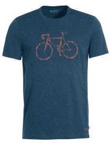 VAUDE Men's Cyclist T-Shirt V bluegrey Größ XL