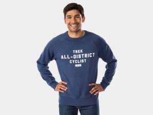 Shirt Trek All District Sweatshirt S Navy
