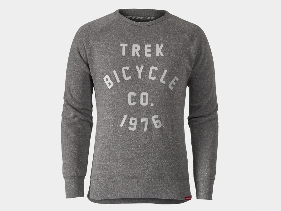Shirt Trek Circle Rundhals L Grey