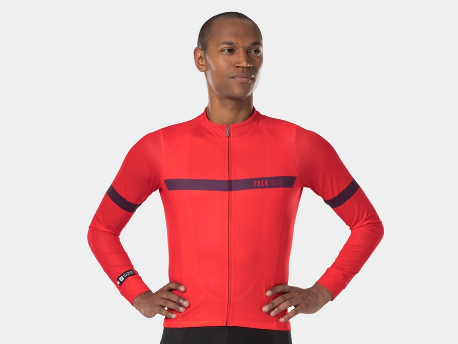Bontrager Jersey Circuit Long Sleeve Small Radioactive Red