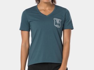 Bontrager Shirt Evoke Tech Tee Women Medium Battleship Blue