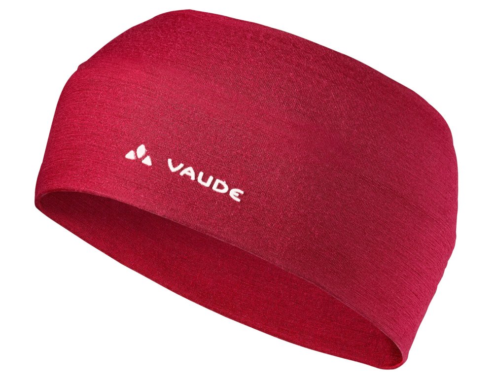 VAUDE Cassons Merino Headband dark indian red 