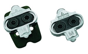 SHIMANO Pedal Adapter SPD Cleats Mehrfachauslösung | schwarz / silber | SB-Verpackung