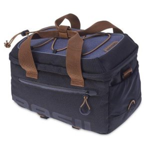 BASIL Gepäckträgertasche Miles Trunkbag dunkelgrau | Für MIK System