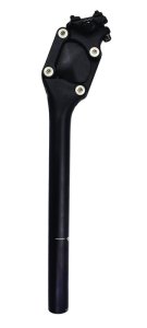 MATRIX Federsattelstütze Parallelogramm PL500 schwarz | Durchmesser: 31,6 mm | Max. Belastung: 120 kg | SB-Verpackung