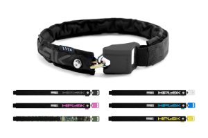 Hiplok Lite, Wearable 6mm Chain Lock Unisex nos all black