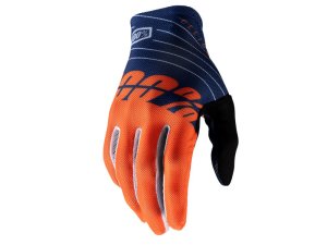 100% Celium Glove (FA19)  M Navy / Orange