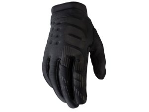 100% Brisker Women's Cold Weather Gloves  XL black