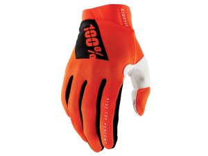 100% Ridefit Gloves  L fluo orange