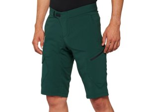 100% Ridecamp Short  32  Forest Green