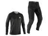 Leatt Ride Kit Junior MTB Gravity 1.0  XL Ghost Black - 2026